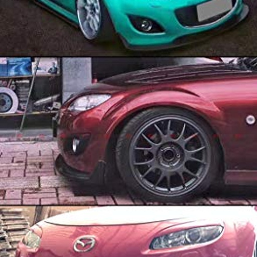 MagicDrift Track Style Front Bumper Lip – 2009-2012 Mazda Miata MX-5 NC2, Polyurethane Black